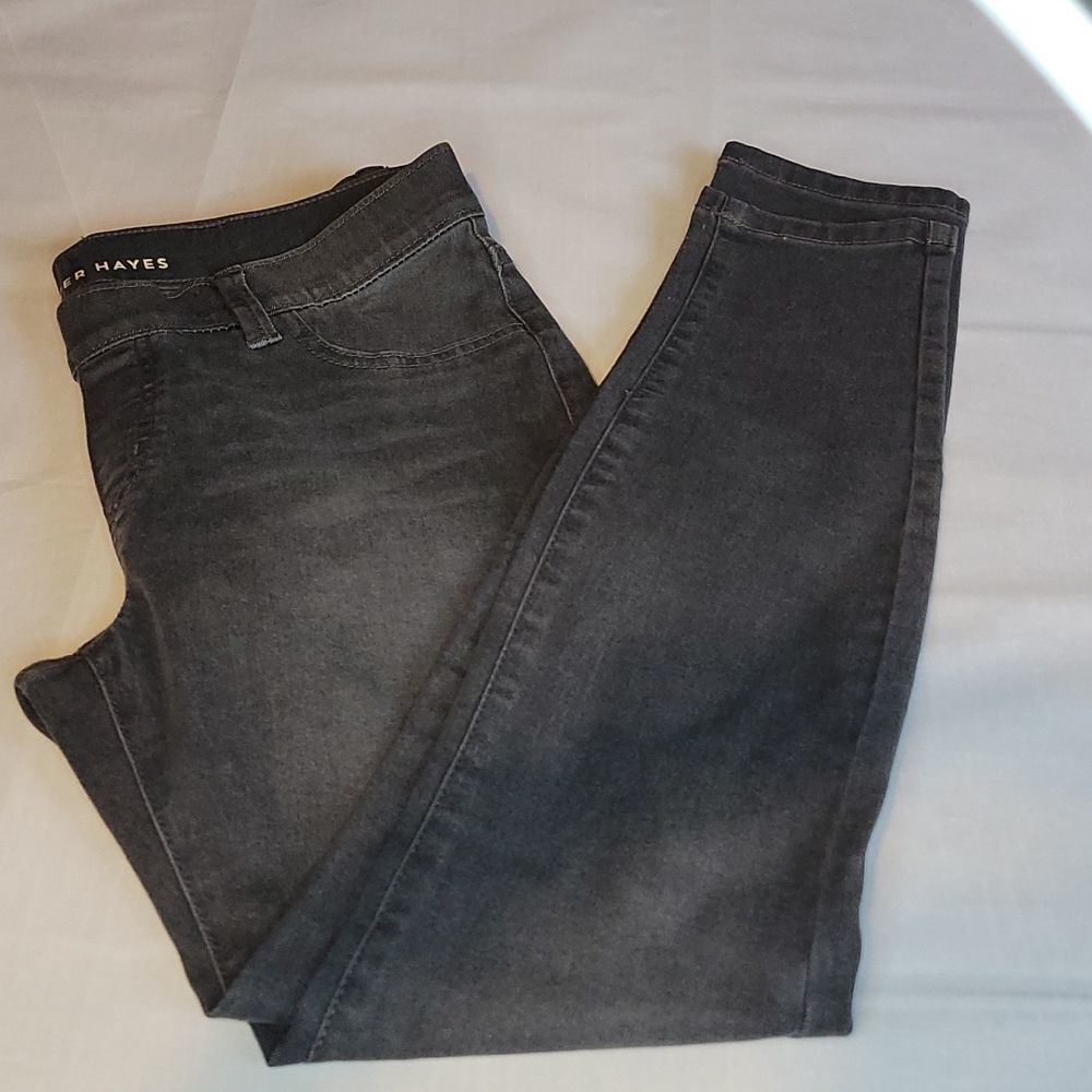 Denver Hayes Women's Mid Rise Skinny Pull On Jeggings